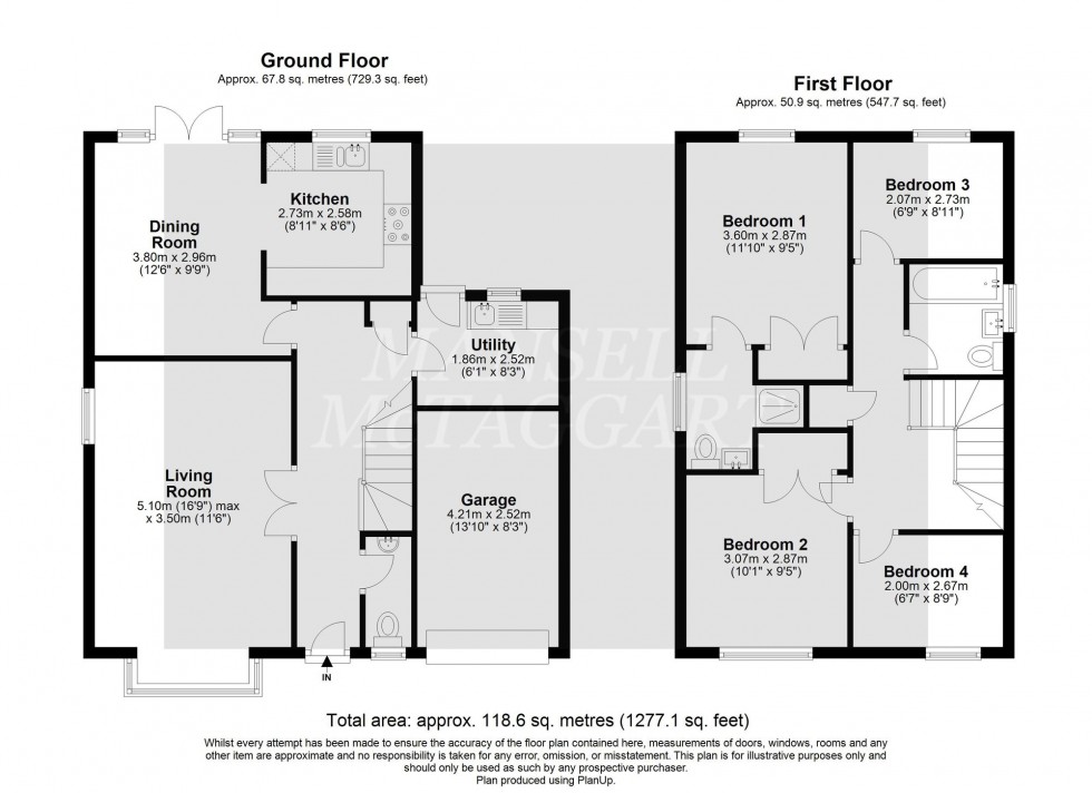 Floorplan for Kinnibrugh Drive, Dormansland, RH7