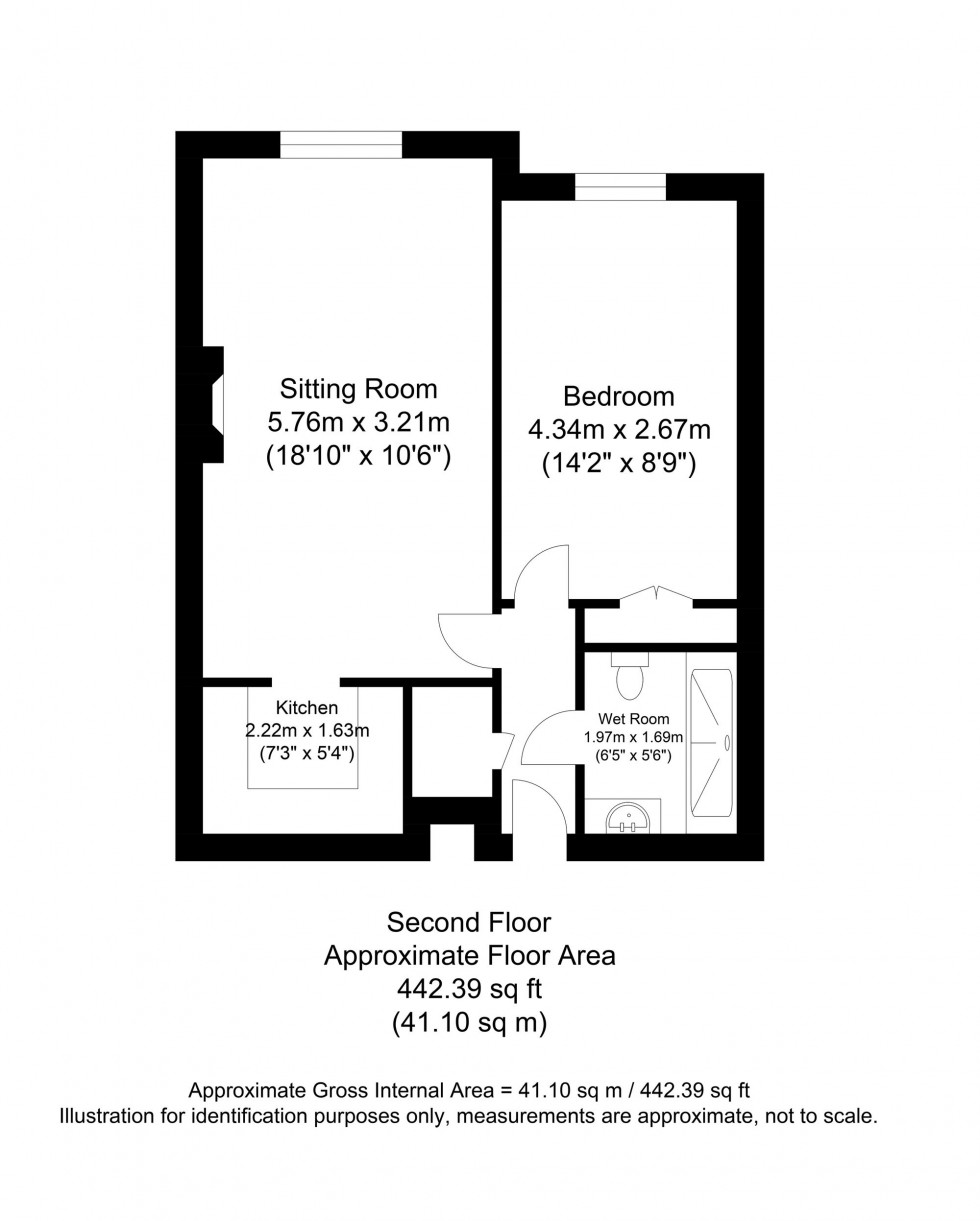 Floorplan for Station Street, Caburn Court Station Street, BN7