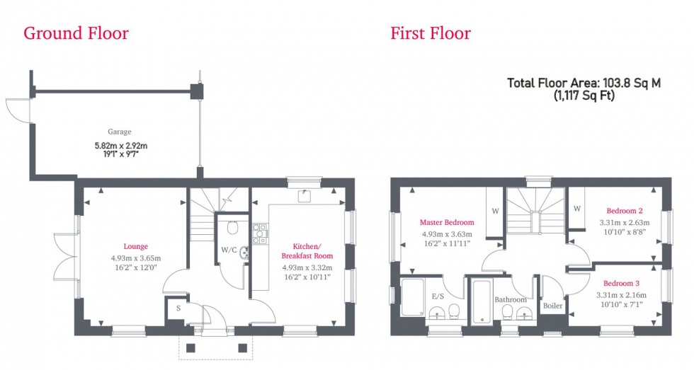 Floorplan for Woodpecker Chase, Lindfield, RH16