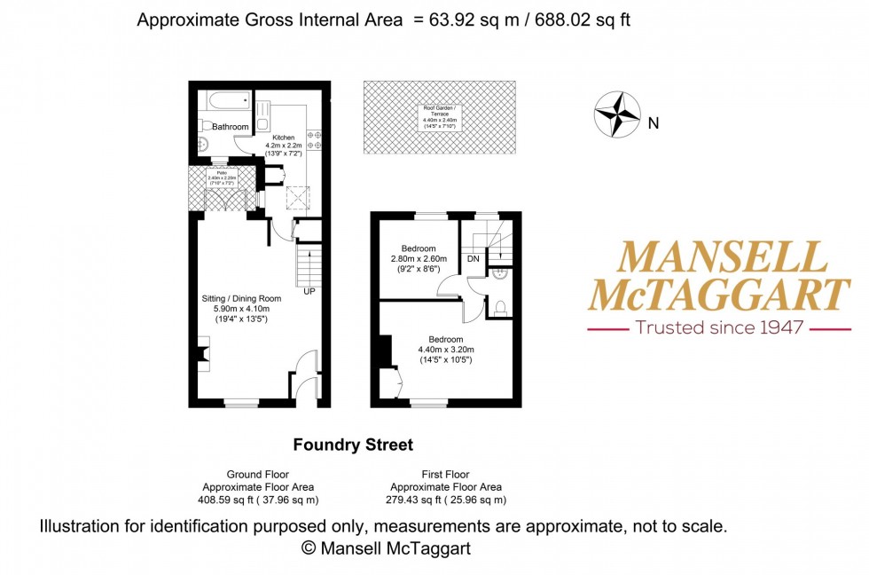 Floorplan for Foundry Street, Brighton, BN1