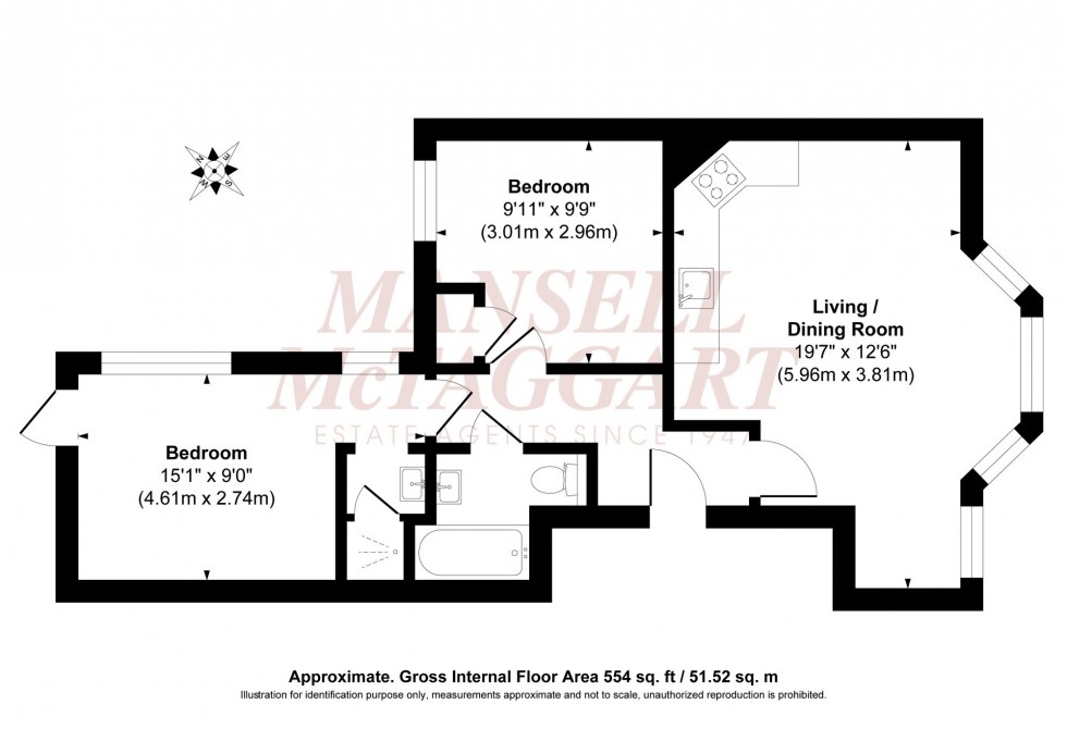 Floorplan for Royal George Road, Burgess Hill, RH15