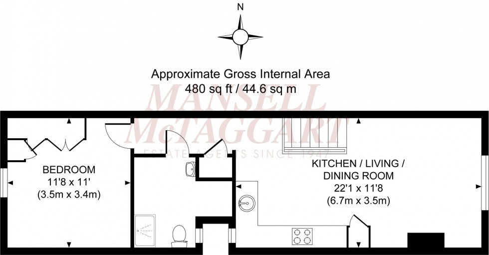 Floorplan for London Road, Burgess Hill, RH15