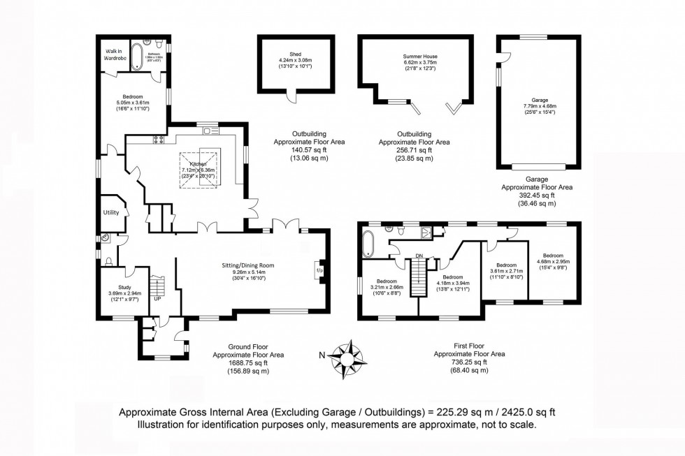 Floorplan for Outlook Avenue, Peacehaven, BN10