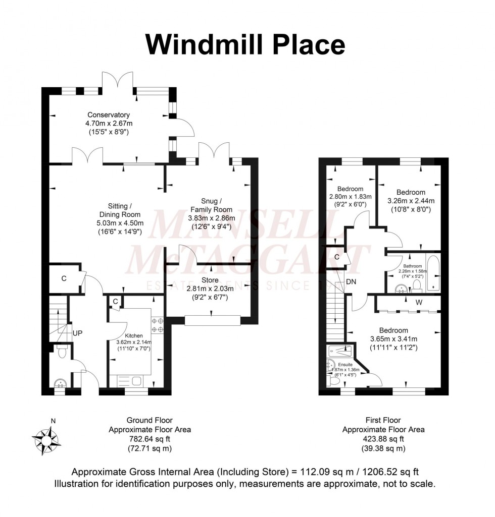 Floorplan for Windmill Place, Billingshurst, RH14