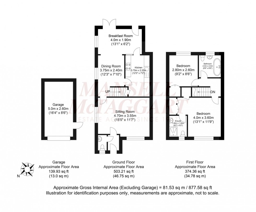 Floorplan for Tanbridge Park, Horsham, RH12