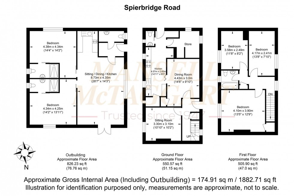 Floorplan for Spierbridge Road, Storrington, RH20