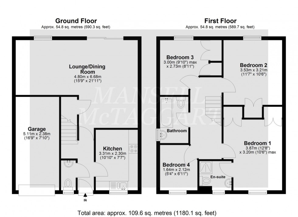 Floorplan for Bellamy Road, Maidenbower, RH10