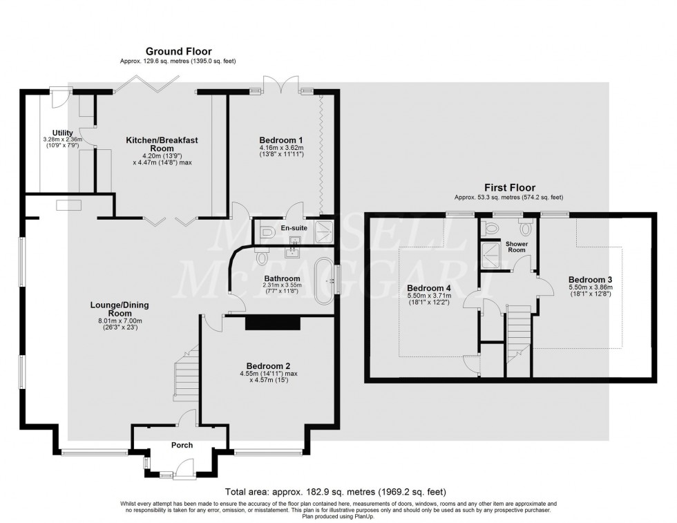 Floorplan for Lewes Road, East Grinstead, RH19