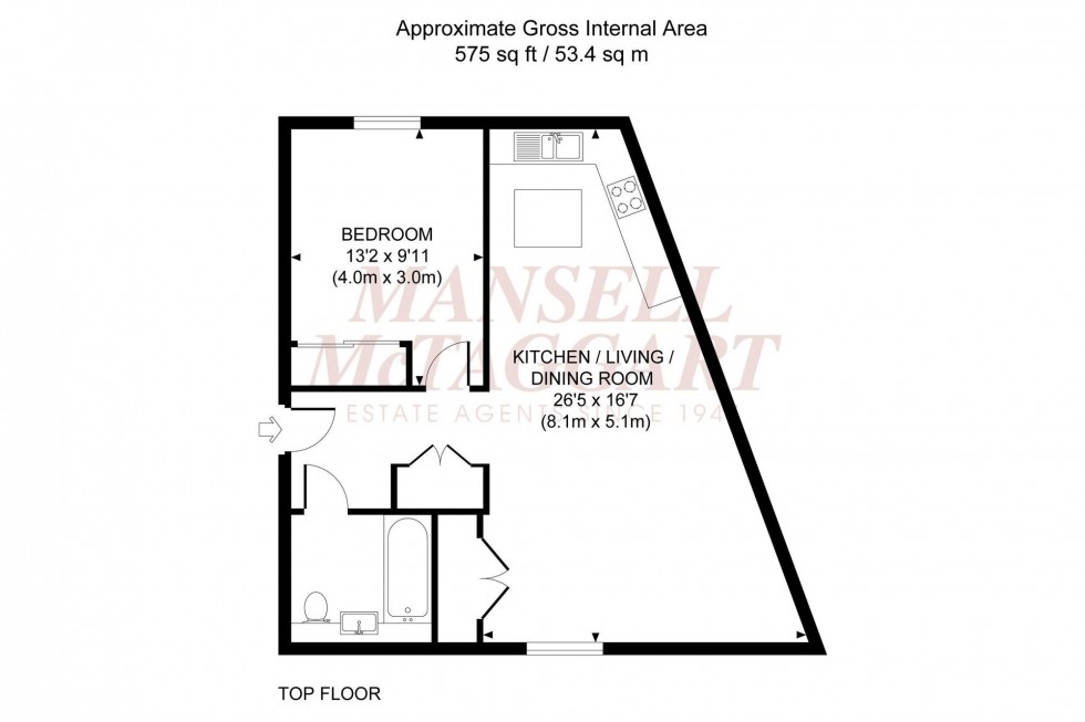 Floorplan for Wyvern Way, Burgess Hill, RH15