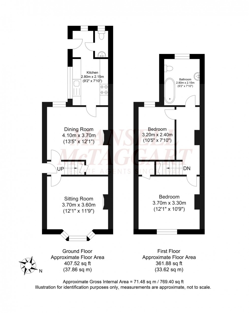 Floorplan for Victory Road, Horsham, RH12