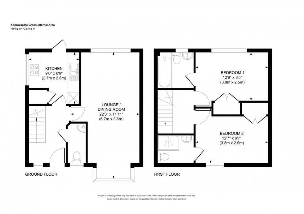 Floorplan for Belvedere Walk, Haywards Heath, RH16