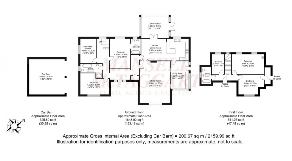 Floorplan for Nuthurst Road, Maplehurst, RH13