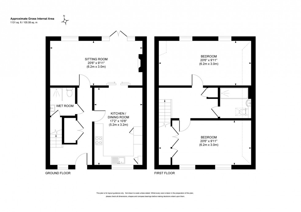 Floorplan for Kleinwort Close, Haywards Heath, RH16