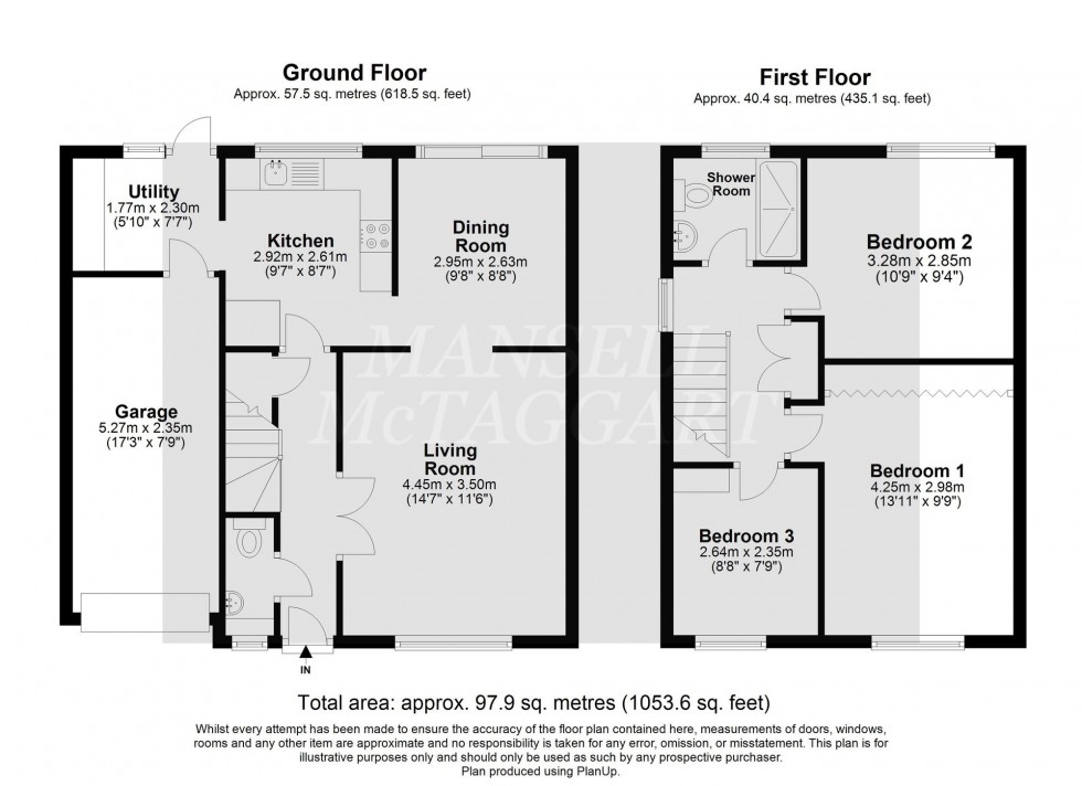 Floorplan for Garden House Lane, East Grinstead, RH19