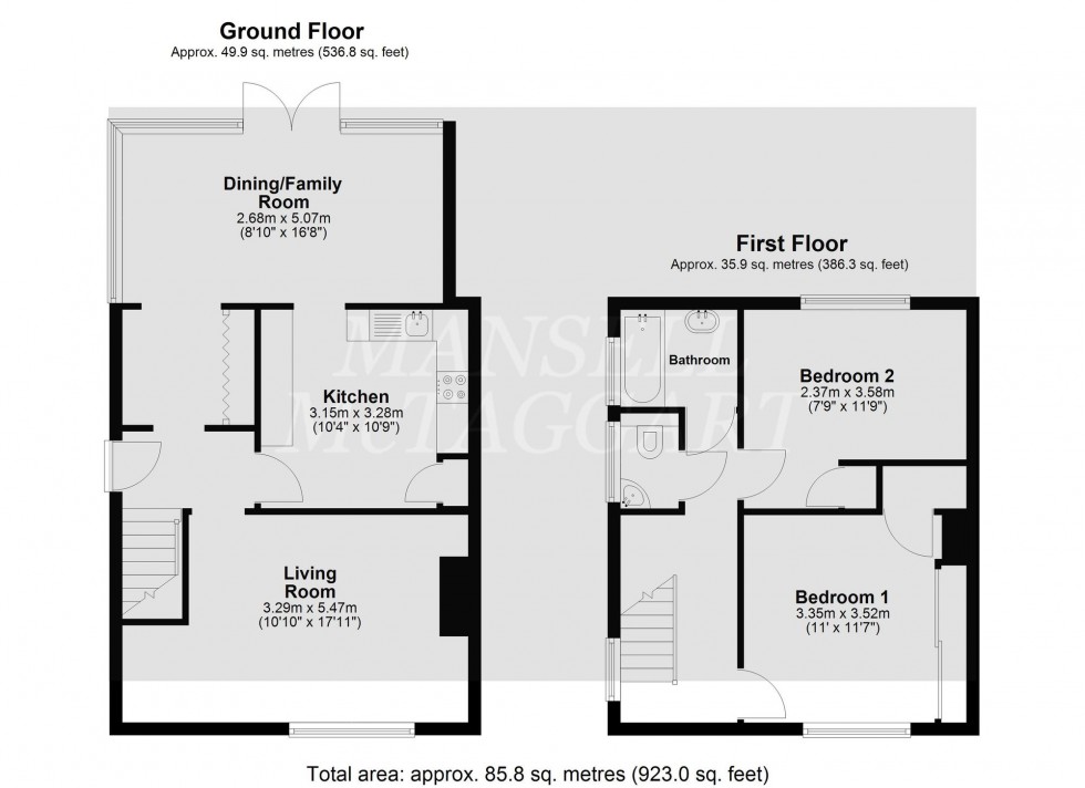 Floorplan for Shackleton Road, Crawley, RH10