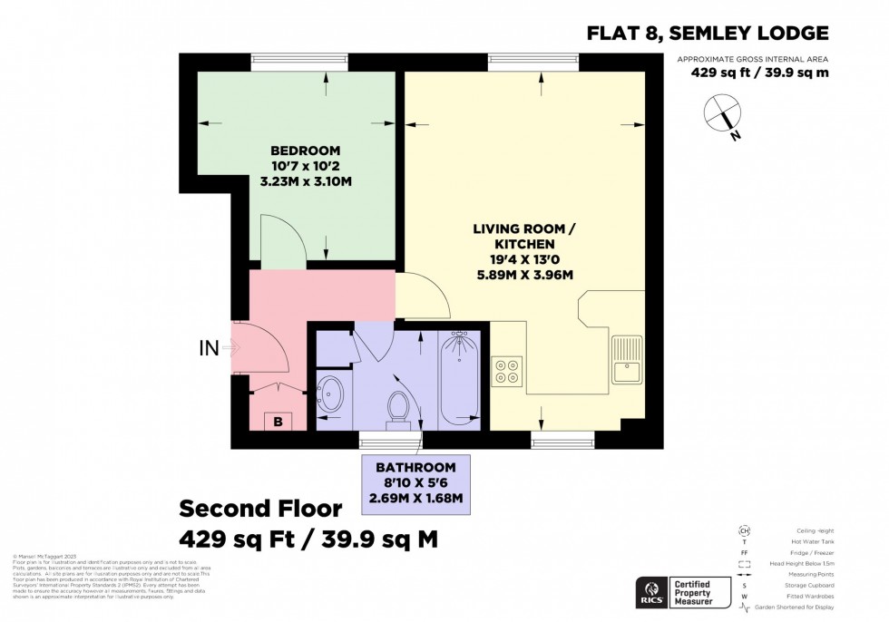 Floorplan for Semley Road, Semley Lodge, BN6