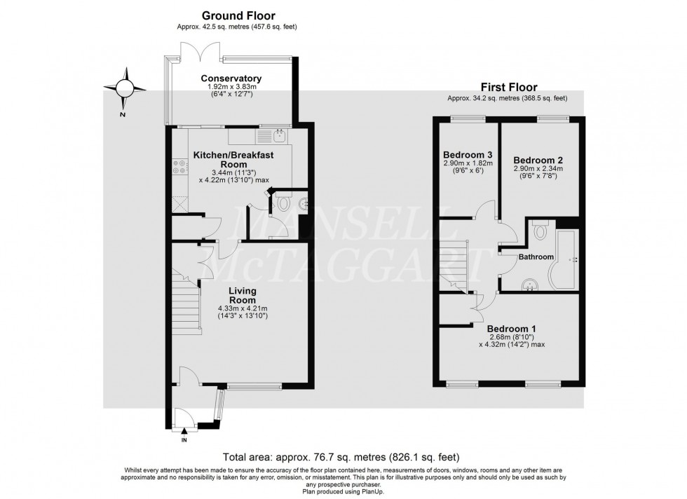 Floorplan for Ash Keys, Crawley, RH10