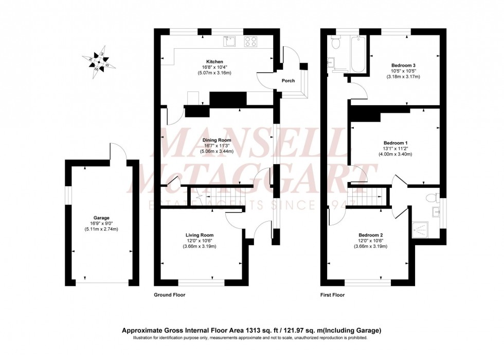 Floorplan for Whitemans Green, Cuckfield, RH17