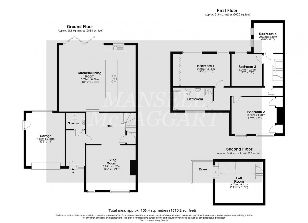 Floorplan for Hammerwood Road, Ashurst Wood, RH19