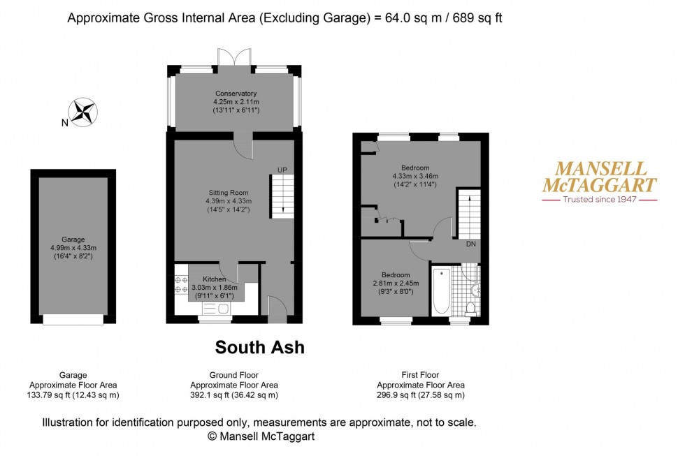 Floorplan for South Ash, Steyning, BN44