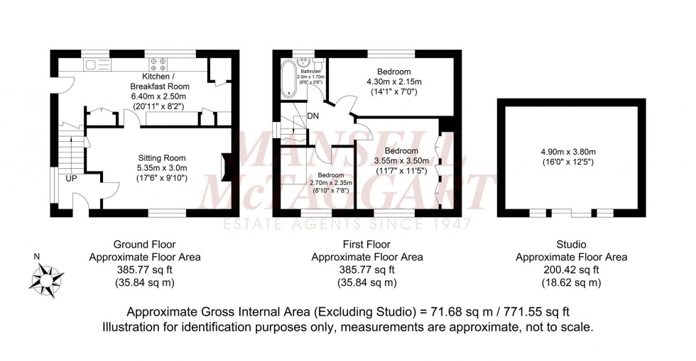 Floorplan for Friday Street, Warnham, RH12