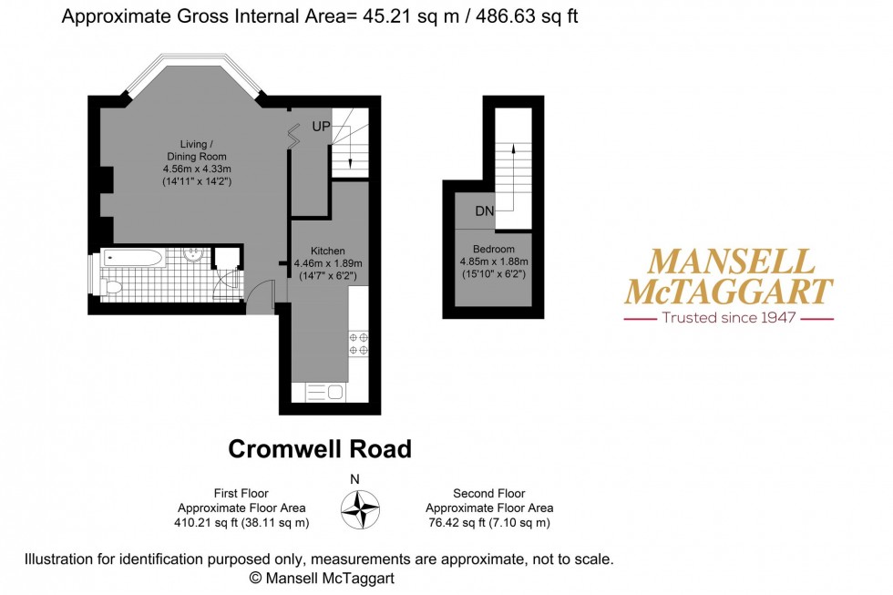 Floorplan for Cromwell Road, Hove, BN3