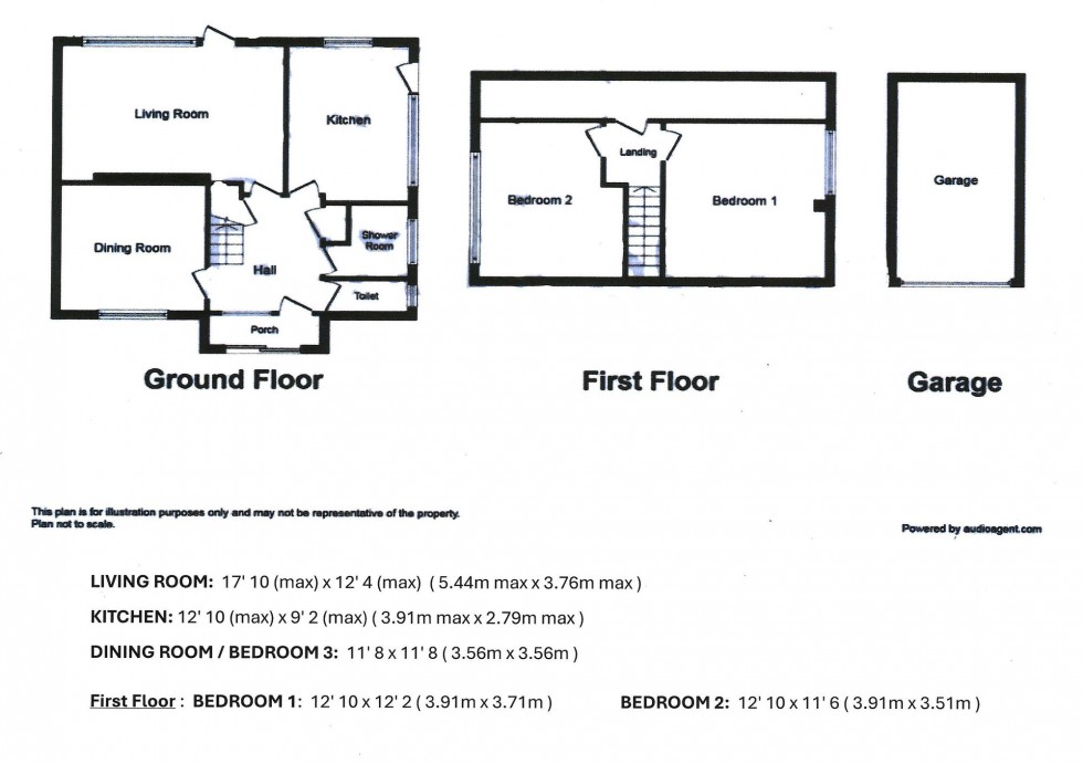 Floorplan for Appledore Gardens, Lindfield, RH16