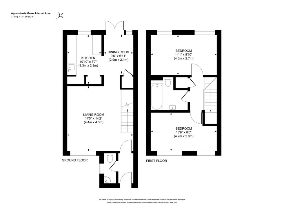 Floorplan for Noahs Ark Lane, Lindfield, RH16