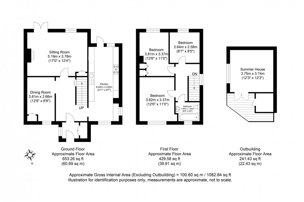 Floorplan for Crisp Road, Lewes, BN7