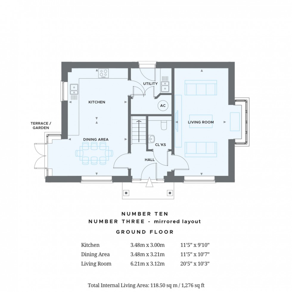 Floorplan for Kiln Wood Lane, Wivelsfield Green, RH17