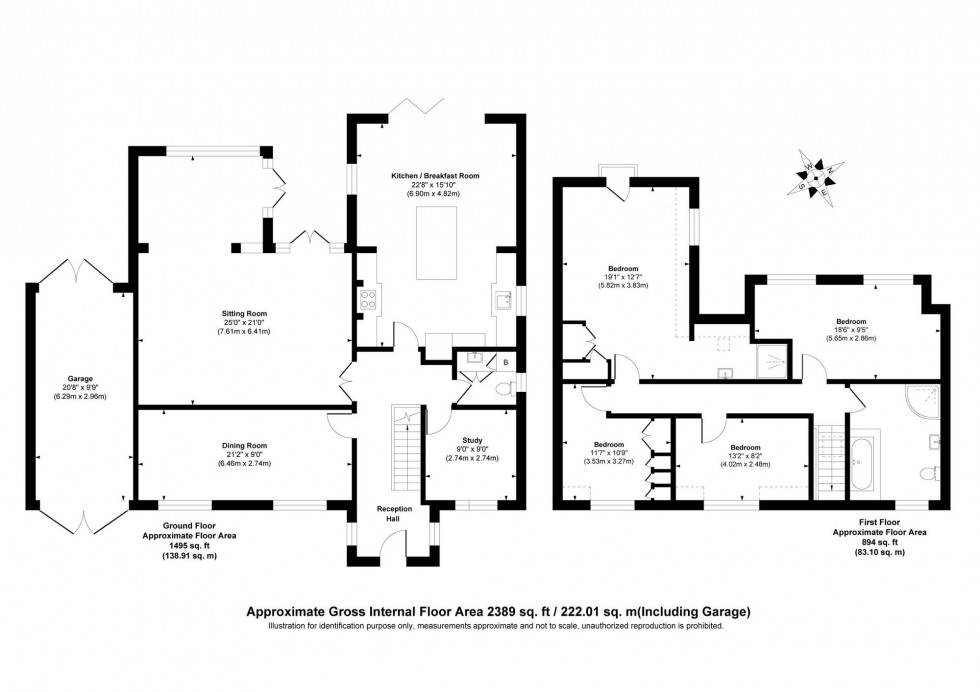 Floorplan for Gravelye Lane, Lindfield, RH16