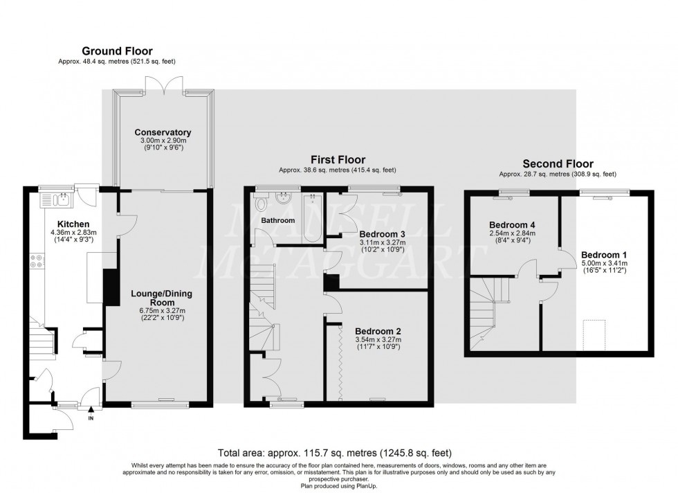 Floorplan for Whittington Road, Crawley, RH10