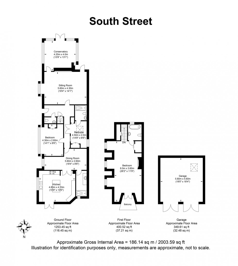 Floorplan for South Street, Cuckfield, RH17