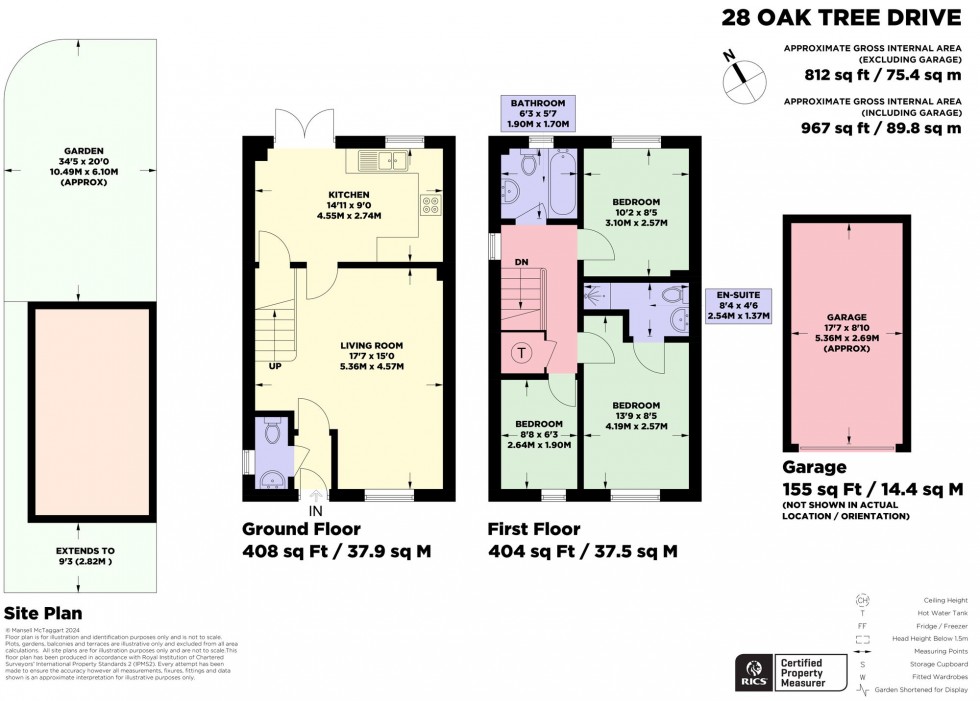 Floorplan for Oak Tree Drive, Hassocks, BN6