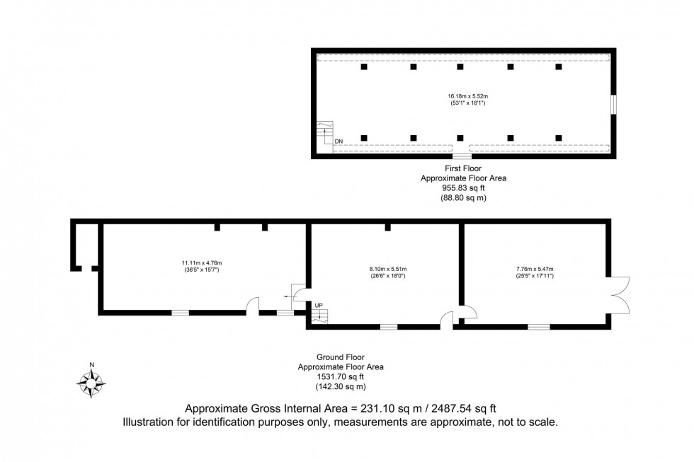 Floorplan for East Street, Falmer, BN1