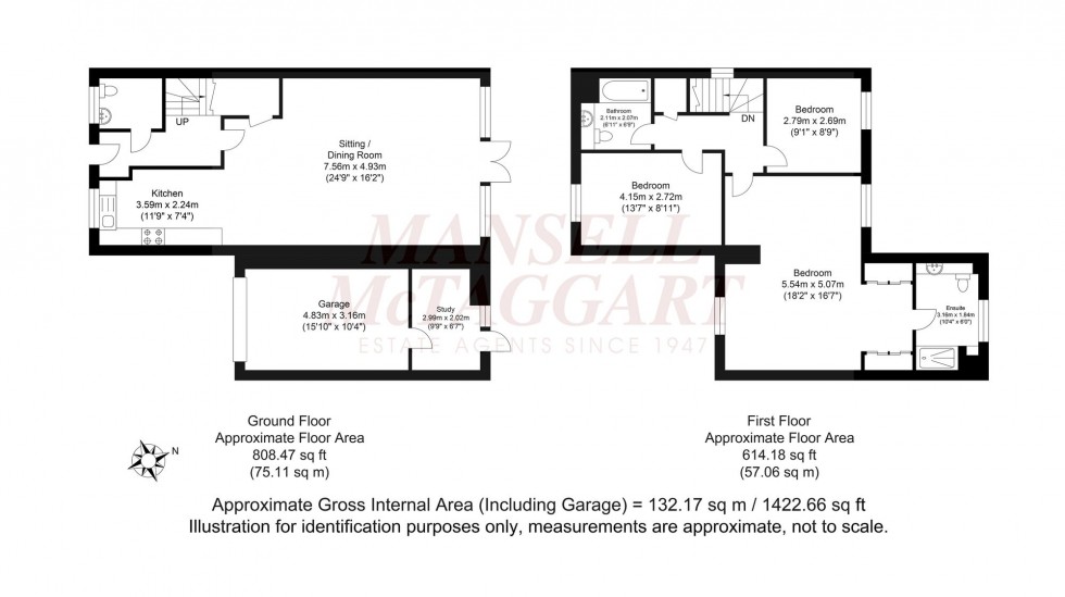 Floorplan for Churchill Way, Broadbridge Heath, RH12