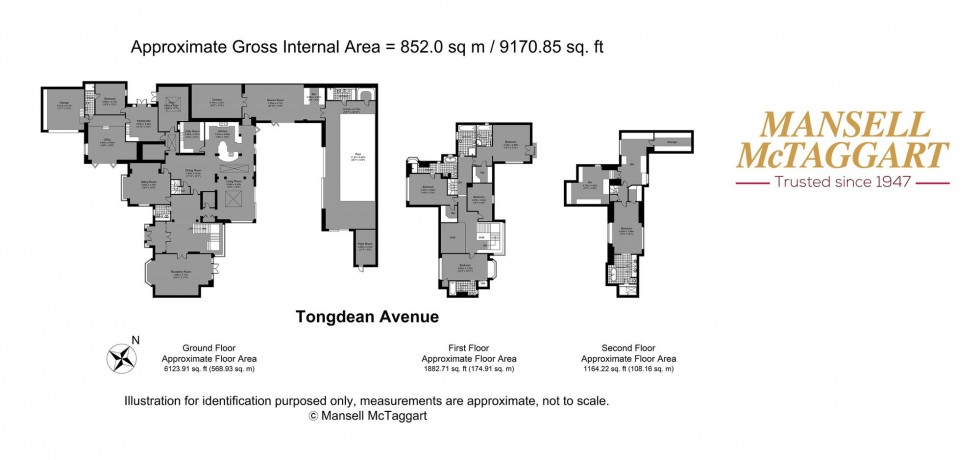 Floorplan for Tongdean Avenue, Hove, BN3