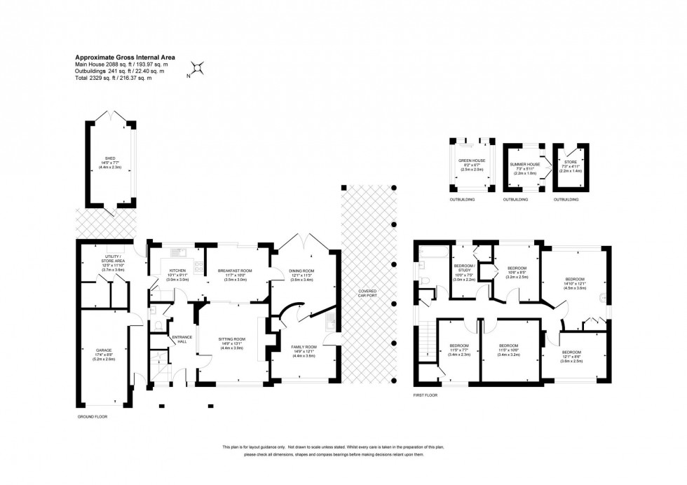 Floorplan for The Spinney, Haywards Heath, RH16