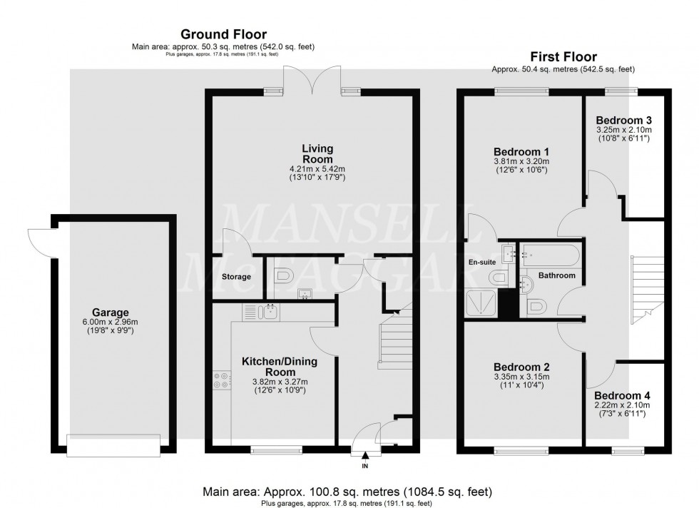 Floorplan for Knowles Road, Horley, RH6