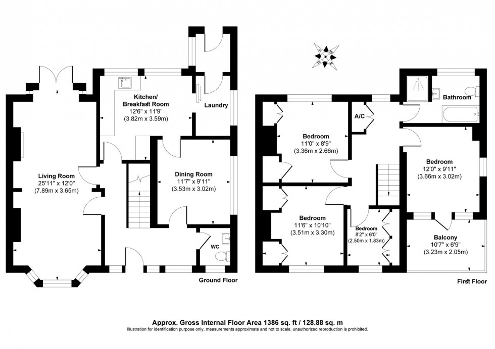 Floorplan for Lewes Road, Scaynes Hill, RH17