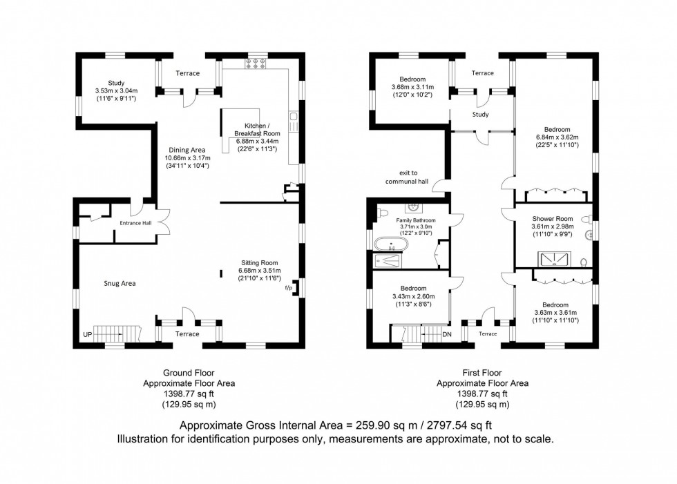 Floorplan for Railway Lane, Stricklands Warehouse Railway Lane, BN7