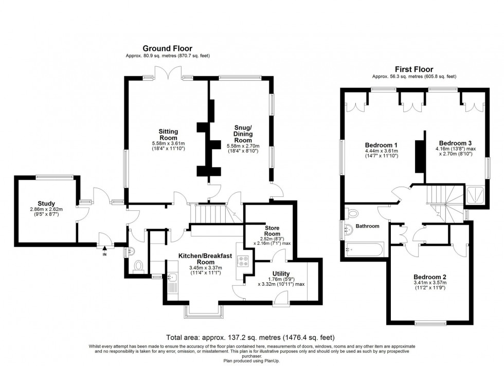 Floorplan for Hartfield Road, Forest Row, RH18