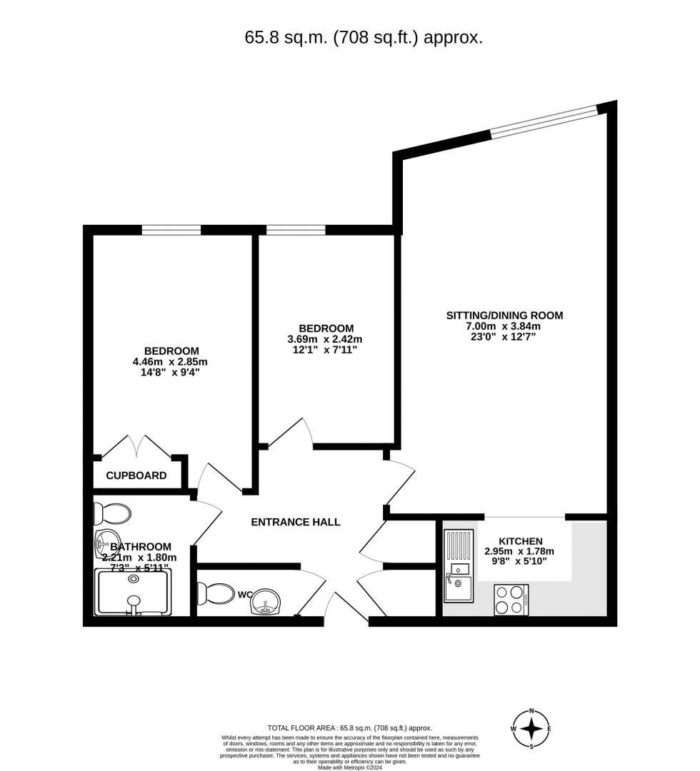 Floorplan for Commonwealth Drive, Choda House Commonwealth Drive, RH10