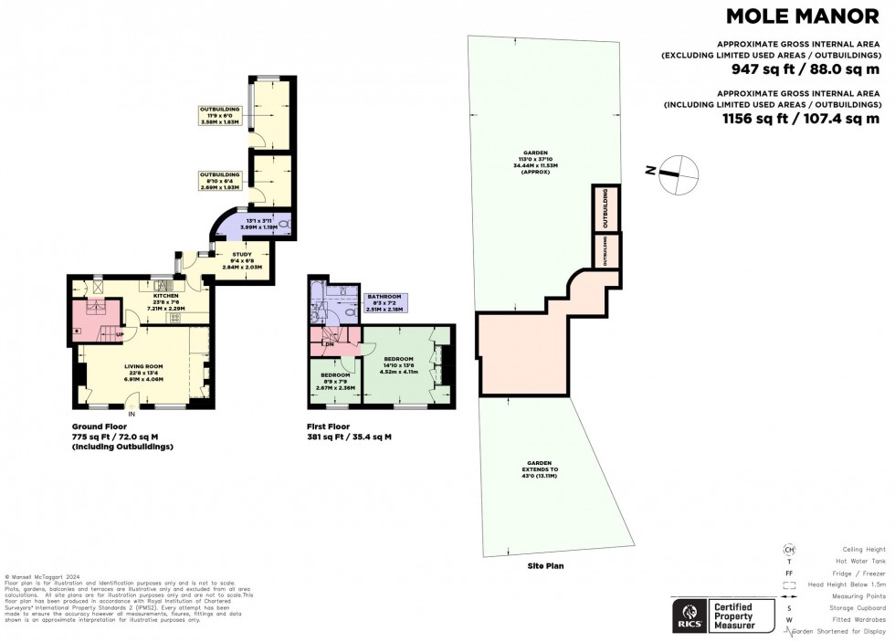 Floorplan for London Road, Albourne, BN6