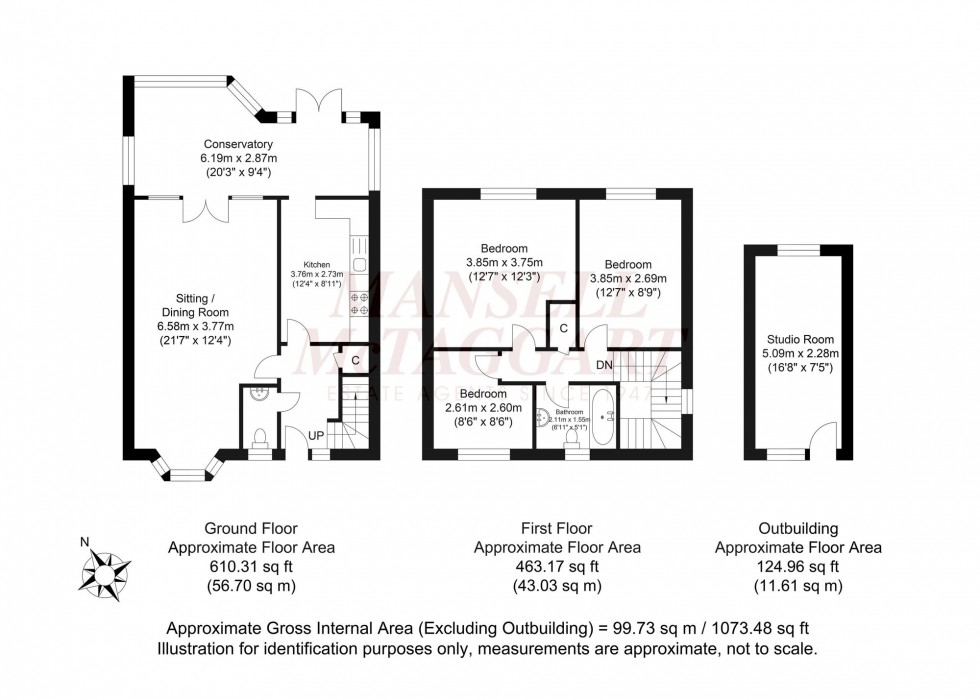 Floorplan for Oldaker Road, Newick, BN8