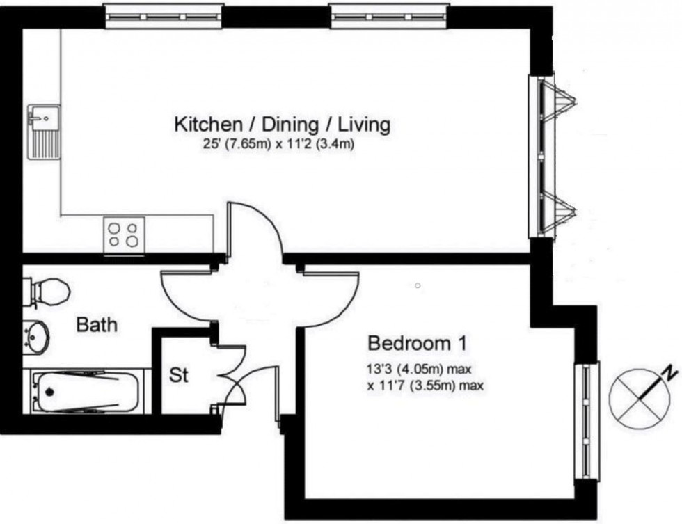 Floorplan for Priory Mews, Haywards Heath, RH16