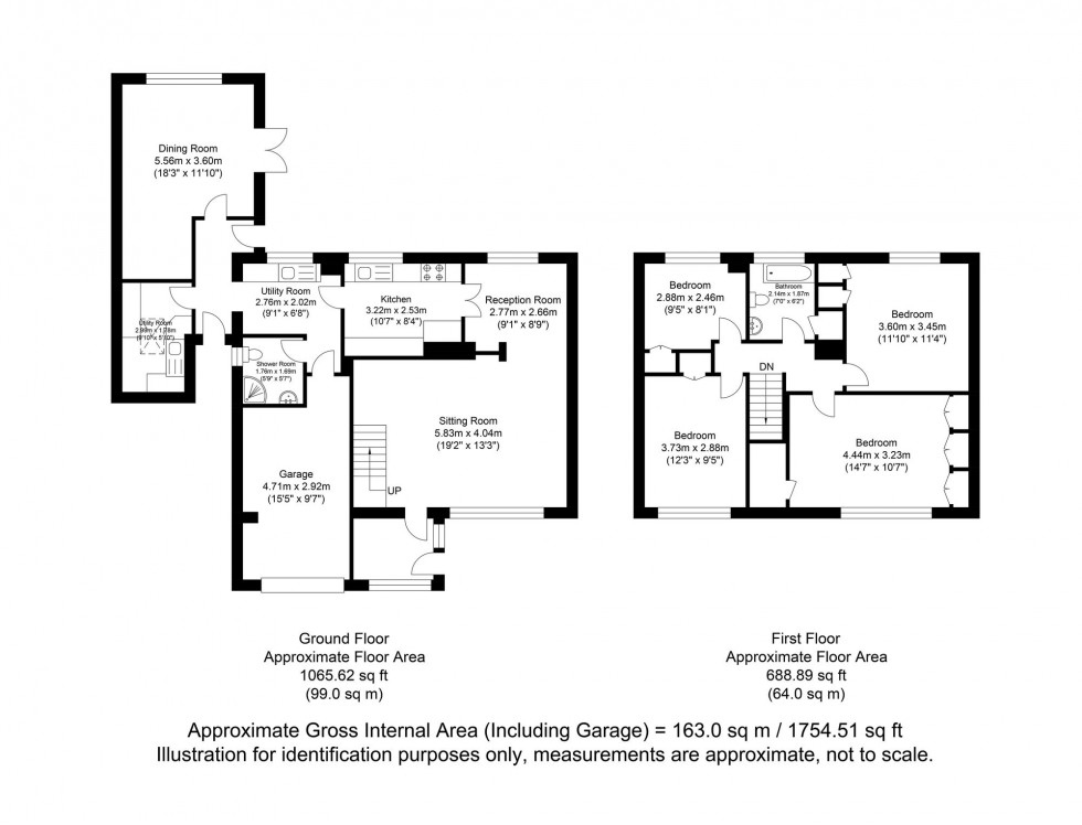 Floorplan for Pleasant View Road, Crowborough, TN6