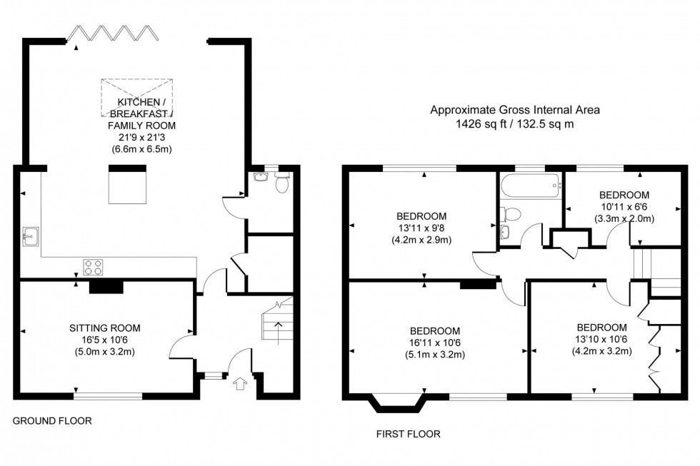 Floorplan for Hanbury Lane, Haywards Heath, RH16