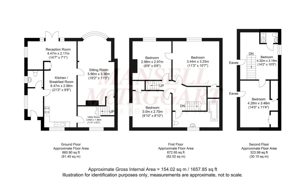 Floorplan for Whitehill Road, Crowborough, TN6