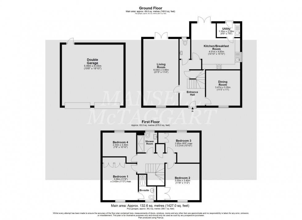 Floorplan for Dempsey Walk, Ifield, RH11